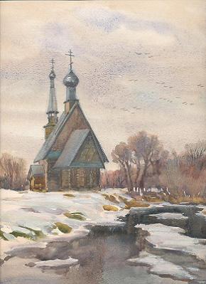 Untitled 19 (Church, Novgorod Region)